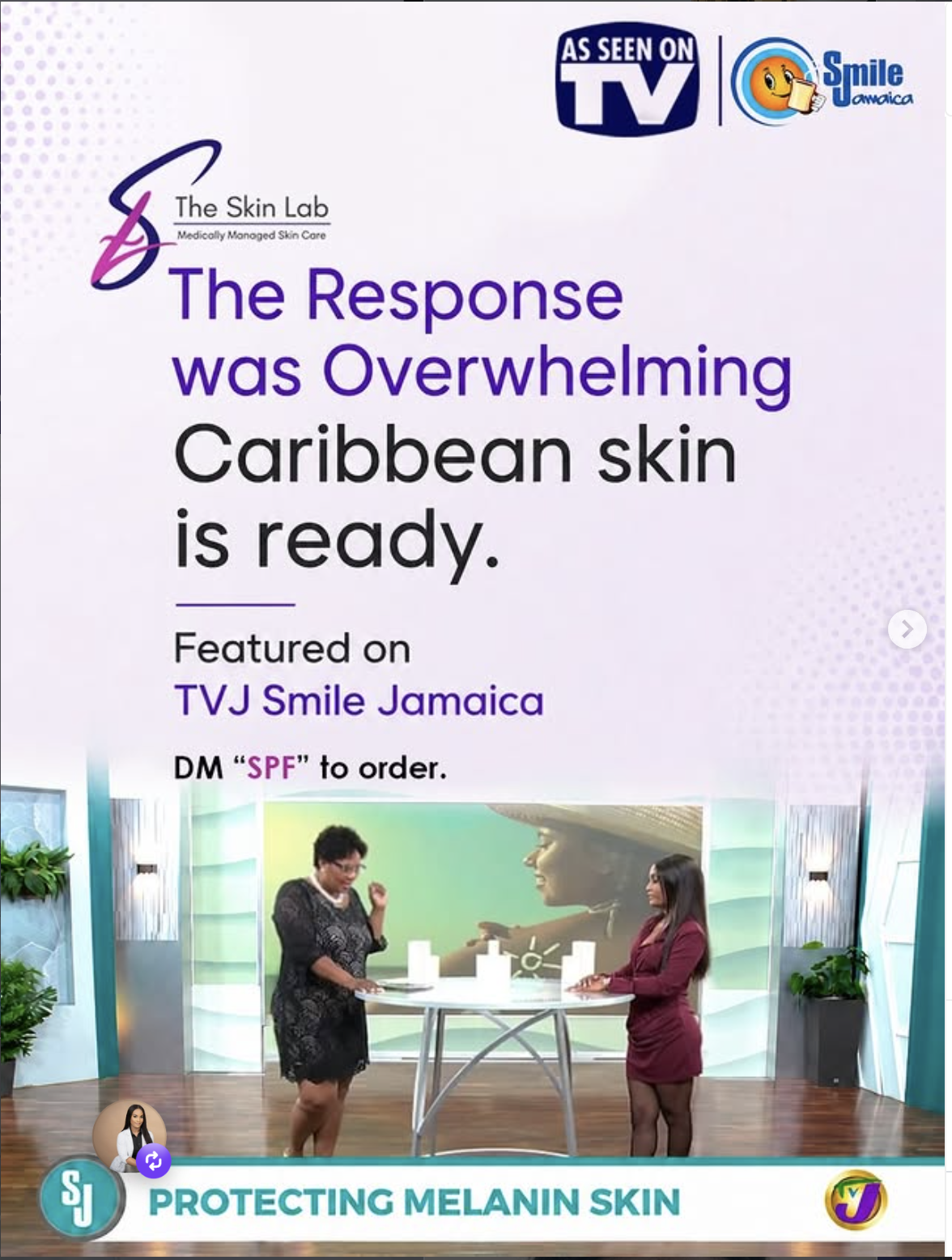 The Skin Lab Jamaica client care feature